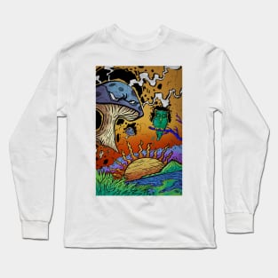 Angry Shrooms Long Sleeve T-Shirt